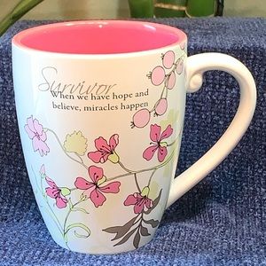 🌸2009 Pavilion Gift Company Survivor Coffee/Hot Chocolate Cup/Mug🌸